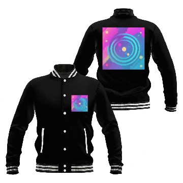 Discover Galaxy nebula art Baseball Jackets