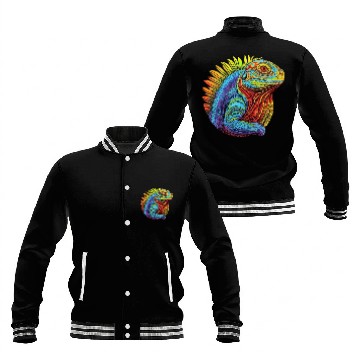 Discover Luminous Lizard Baseball Jackets