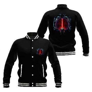 Discover AI Brain Machine Learning Deep Artificial Baseball Jackets