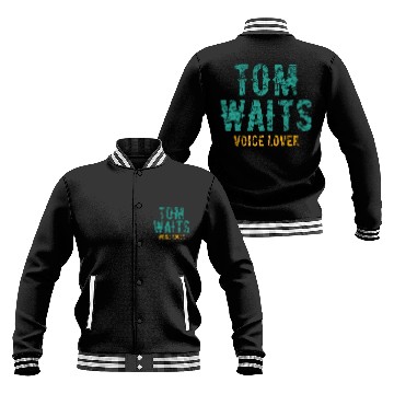 Discover Tom Waits Voice Lover Retro Baseball Jackets