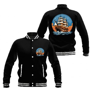 Discover Columbus Day 1492 Baseball Jackets