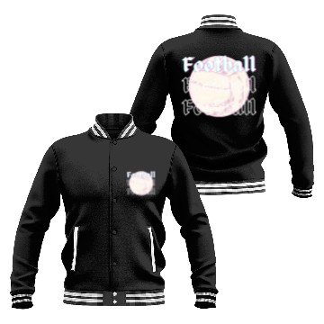 Discover Football is life , sport lover Baseball Jackets