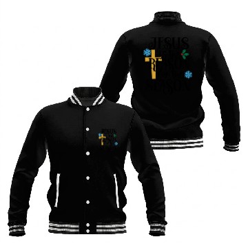 Discover Jesus Is The Reason For The Season Baseball Jackets