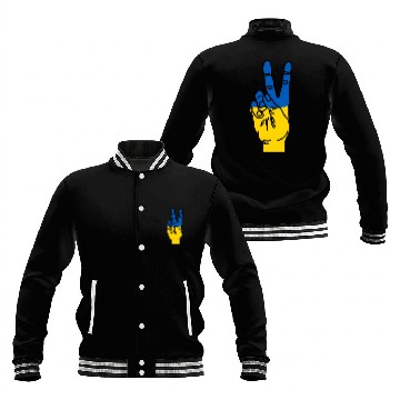 Discover Peace for Ukraine Baseball Jackets