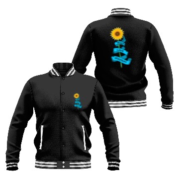 Discover Sunflower Peace love freedom Baseball Jackets