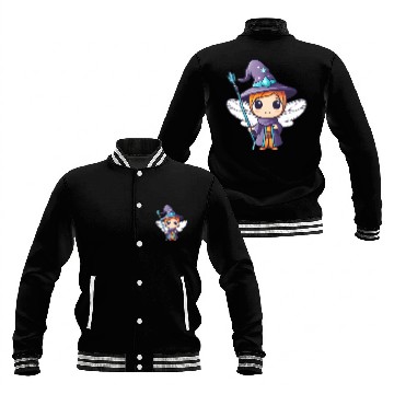 Discover Wizard Dragonfly Baseball Jackets