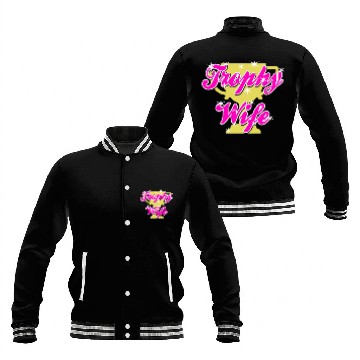 Discover Trophy Wife Baseball Jackets