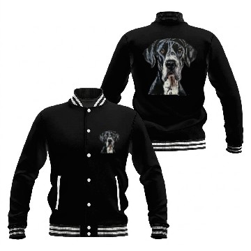 Discover Dog - Great Dane Baseball Jackets
