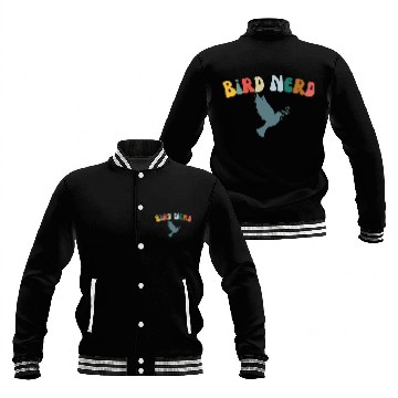 Discover Bird Nerd , Bird Lover Baseball Jackets