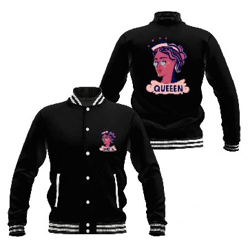 Discover Royal Elegance | Queen Inspired Design Baseball Jackets