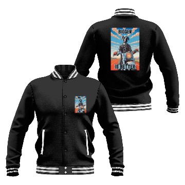 Discover This is Great : Great Dane Riding a Motorcycle Baseball Jackets