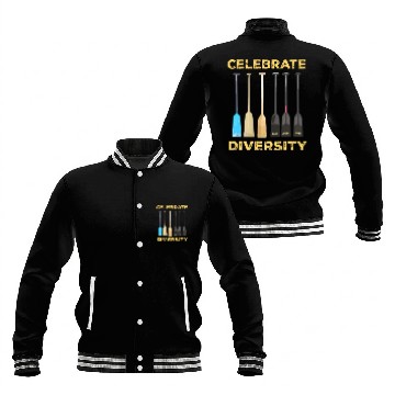Discover Funny Dragon Boat Racing Paddle Baseball Jackets
