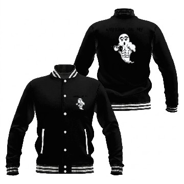 Discover ghost halloween gym muscle power Baseball Jackets
