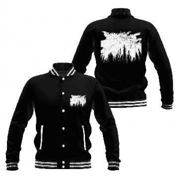 Discover Forest at Night Nature Leaves Environment Baseball Jackets