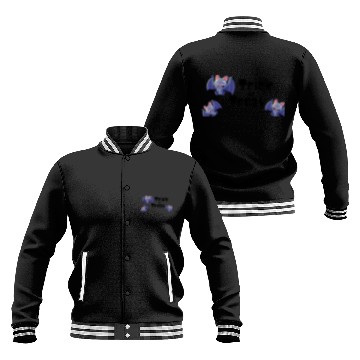 Discover Trick or treat bats halloween Baseball Jackets