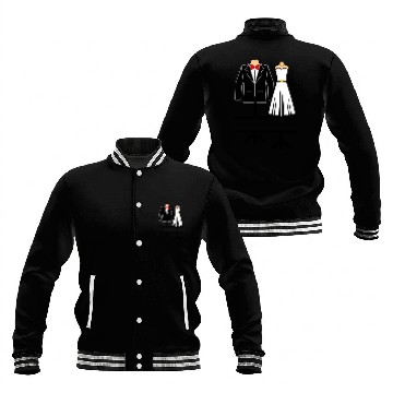 Discover Clothing for bride and groom Baseball Jackets