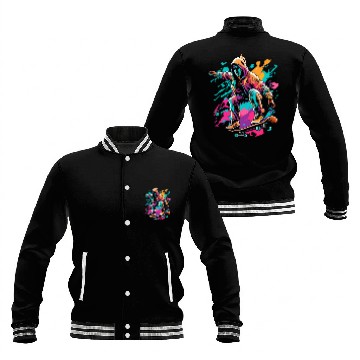 Discover Cyberpunk Skater Vector Baseball Jackets