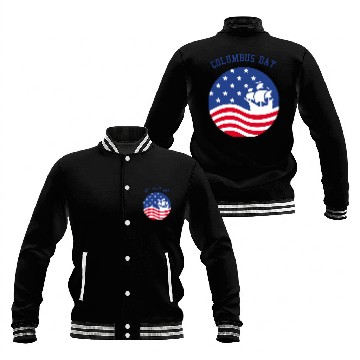Discover COLUMBUS DAY Baseball Jackets