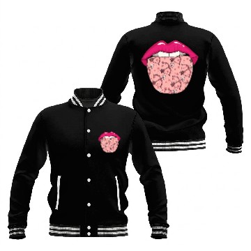 Discover Archery Tongue Baseball Jackets