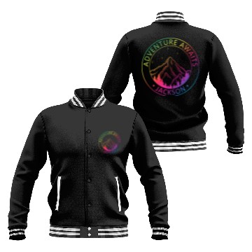 Discover Jackson Jackson Hole Valley Wyoming Usa Adventure Baseball Jackets