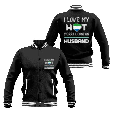 Discover Hot Sierra Leonean Husband Love Baseball Jackets
