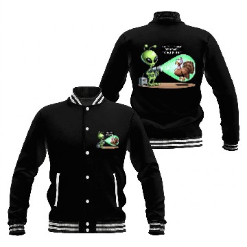 Discover Alien Encounter: The Turkey Twist Baseball Jackets