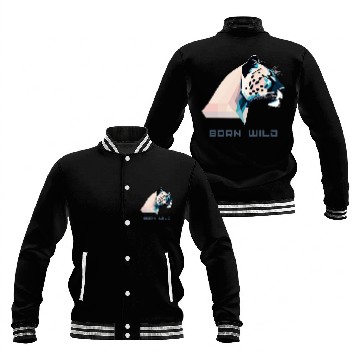 Discover Geometric Lowpoly Wildcat Baseball Jackets