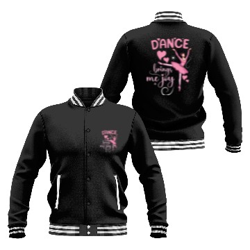 Discover Ballet Ballerina Dance Dancer Dancing Ballet Gift Baseball Jackets