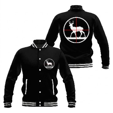 Discover Fast Food Deer Hunting Baseball Jackets