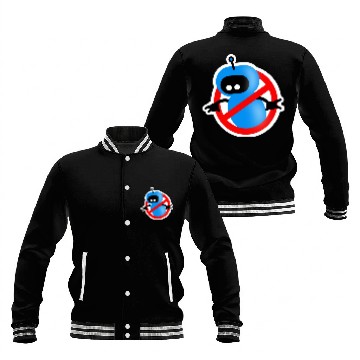 Discover Not My Robot - Circle Logo Baseball Jackets