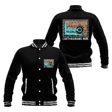 Discover Carthaginians nerd Baseball Jackets