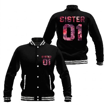Discover COUPLE FLOWER SISTER 01 Baseball Jackets