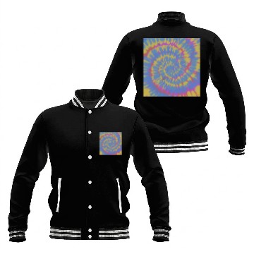Discover Tie dye art Baseball Jackets