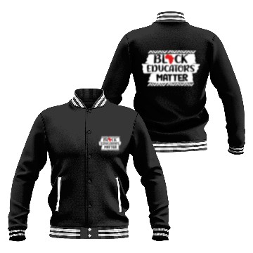 Discover Black Educators Matter African History Teacher Men Baseball Jackets
