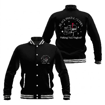 Discover BLACK POSTAL CLERKS Making Mail Magical!  D83D DCEC Baseball Jackets
