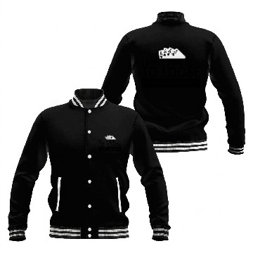 Discover Poker player Texas Hold'em gift Baseball Jackets
