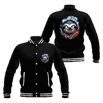Discover Ethereal Flame Sloth Baseball Jackets
