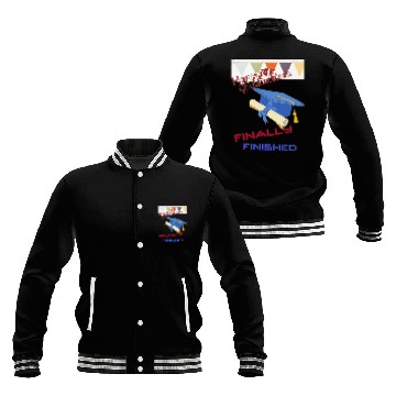 Discover Graduation Finished Baseball Jackets