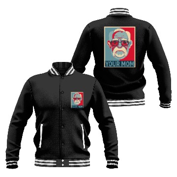 Discover Funny Sigmund Freud Psychology Psychologist Baseball Jackets