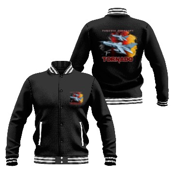 Discover Panavia Tornado European Fighterjet Military Aircr Baseball Jackets