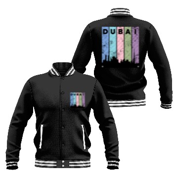 Discover Dubai Love City Baseball Jackets