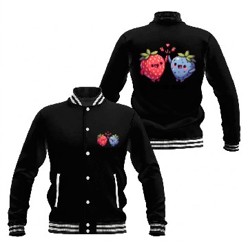 Discover Berry Best Friends Baseball Jackets