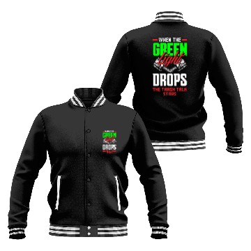 Discover Funny Drag Race Drag Racing Gift Baseball Jackets
