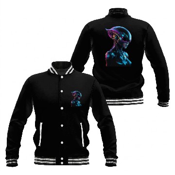 Discover Cyber Alien Mirax Baseball Jackets