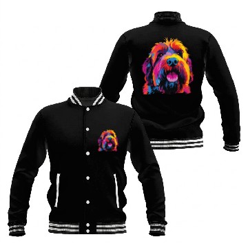 Discover Colorful Russian Black Terrier Baseball Jackets