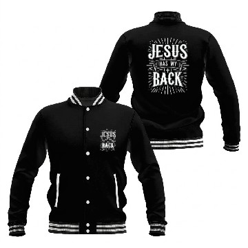 Discover Jesus Has My Back 31 Baseball Jackets