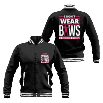 Discover Archery Women Girls Baseball Jackets