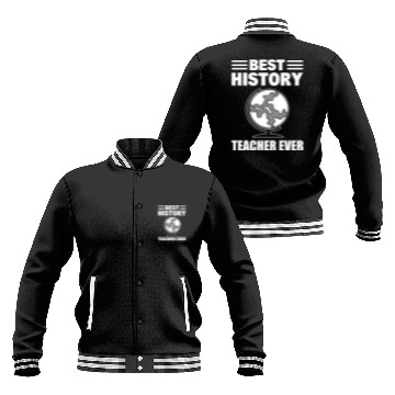 Discover Best History Teacher History Teacher Baseball Jackets