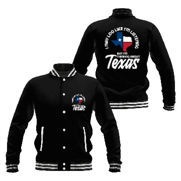 Discover Texas Pride Baseball Jackets