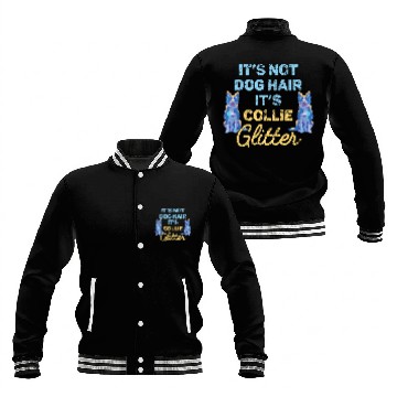 Discover Unique Border Collie Design For Dog Lovers Baseball Jackets